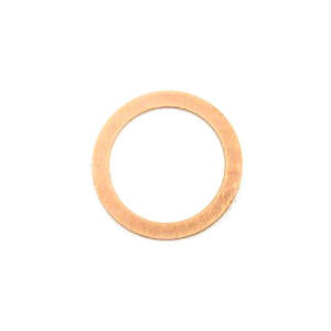 Copper seal washer, 5/8 X 13/16 X 1/32