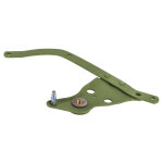 Side bar, floorboard. Left. Green