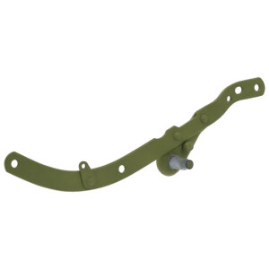 Side bar, floorboard. Right. Green