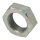 Nut large. front floorboard mount rod. Zinc