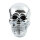 Chrome skull large 5/16 - 18, stud