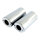 Upper fork slider covers, std length. Chrome