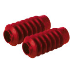 Bobber boots 39mm tubes. Red