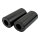 Upper fork slider covers, +2". Black