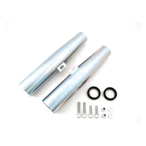MCS, fork shrouds for 39mm forks. Zinc