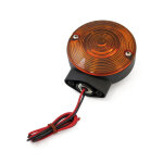 Turn signal assy, front. Amber lens