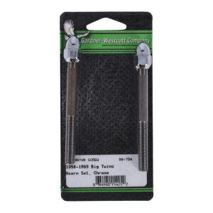 GW, generator mount kit. Chrome. Acorn