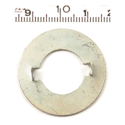 Lock tab, kickstart clutch gear