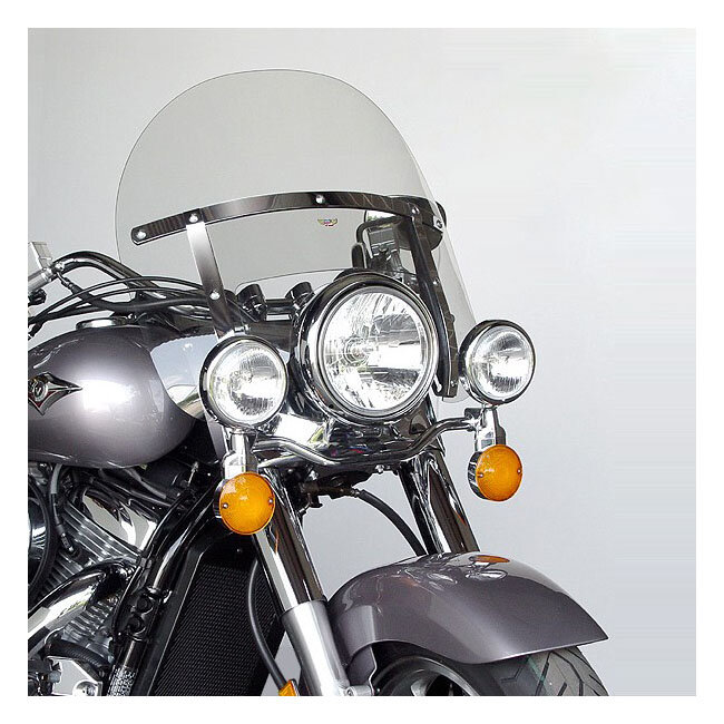 NC Chopped Heavy Duty™ Windshield. Clear