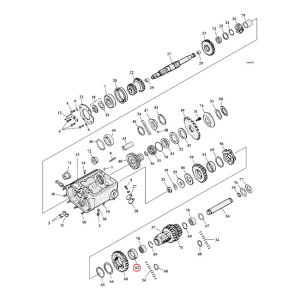 Transmission bushing, countershaft 1st & 2nd gear