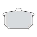 TRW, brake pads rear. Organic