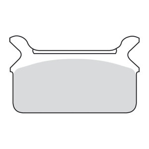 TRW brake pads rear, organic