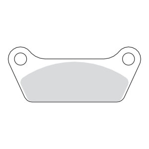 MCS, brake pads rear. Organic