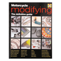 Haynes motorcycle modifying book - the definitive guide