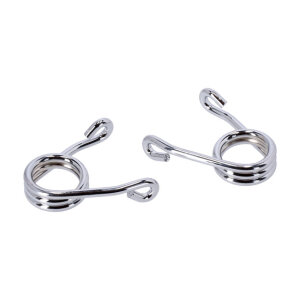 Scissor solo seat springs, chrome 3"
