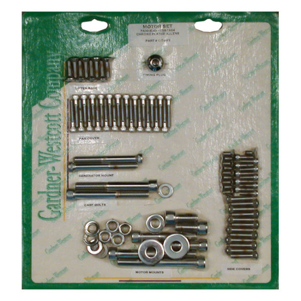 Motor screw set, allen