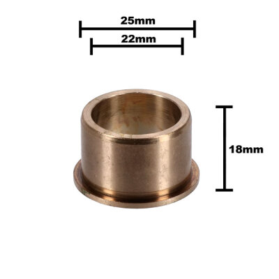 Camshaft bushing, outer. +.005". 36-69 OHV