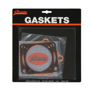 James, Knuckle head & base gasket kit. Copper/RCM