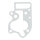 James, oil pump body to cover gasket. Mylar