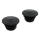 Black gas cap set, pointed