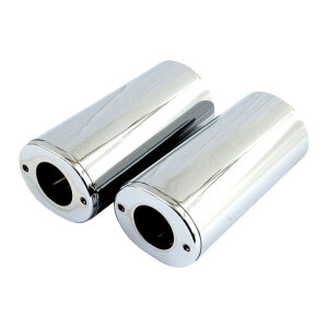 Upper fork slider covers, std length. Stainless