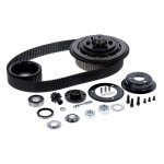 BDL, bolt-in elec. start 8mm belt drive kit. Softail