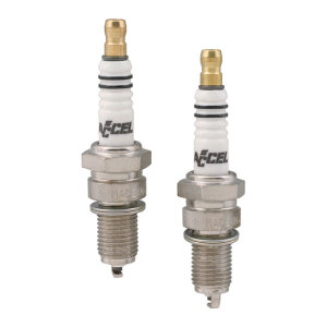 Accel, U-groove spark plugs