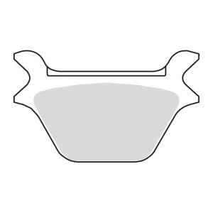 Disc brake pads, rear