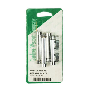 Caliper mount kit, front. chrome allen