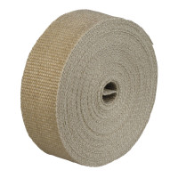 Thermo-Tec, exhaust insulating wrap. 2" wide. Brown