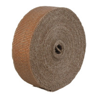 Thermo-Tec, exhaust insulating wrap. 1" wide. Copper