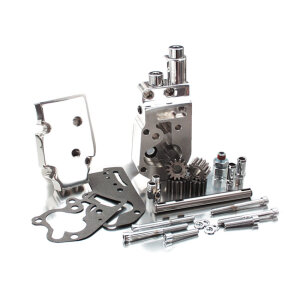 JIMS, Flow Pro 1 billet oil pump kit. Polished