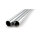 Fork tubes 41mm, 22-7/16". show chrome
