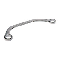 Izeltas, curved box end wrench. 9/16" x 5/8"