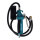 Aircraft, tire inflator with 0-10 bar gauge