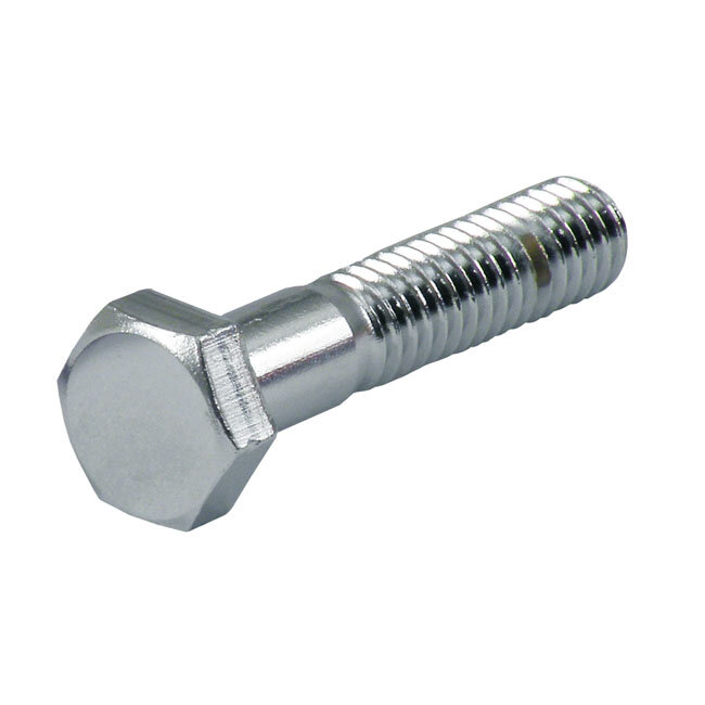 Chrome hex bolt 1/2 inch-13 x 3/4