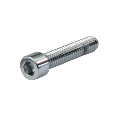 Polished allen bolt, chrome 8/32 x 1 1/4