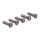 M5 x 30mm buttonhead bolt, stainless
