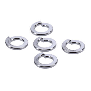 CHROME LOCK WASHERS M5