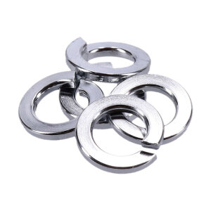 CHROME LOCK WASHERS M5