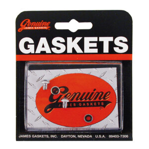 James Gaskets, fork slider drain screws. Chrome button head