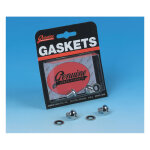 James Gaskets, fork slider drain screws. Chrome button head