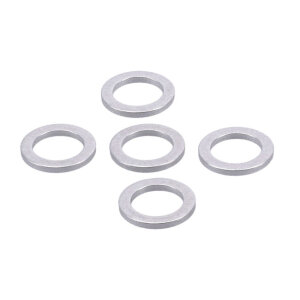 GW, brake line washers, 3/8" (10mm). Aluminum