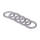 GW, brake line washers, 12mm. Aluminum