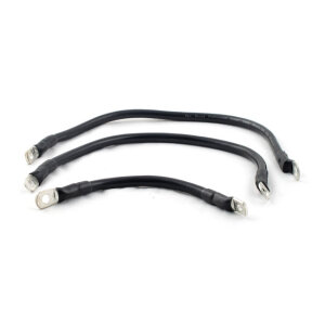 All Balls, battery cable kit. Black. 33", 33"