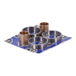 S&S, connecting rod race and wristpin bushing set