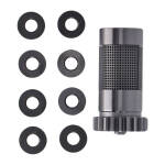 S&S, steel breather valve & spacer set....