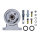 S&S, Twin Cam billet oil filter mount kit. Chrome