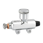 K-Tech, Custom rear master cylinder hydraulic. Polished