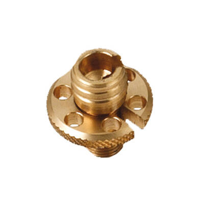 K-Tech clutch cable adjuster. Polished brass